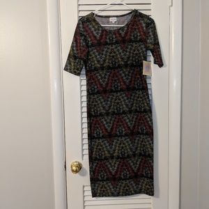 LulaRoe Julia Dress - Size XS - NWT